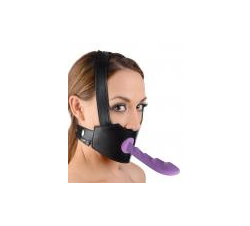 Strict Leather Dildo Face Harness   